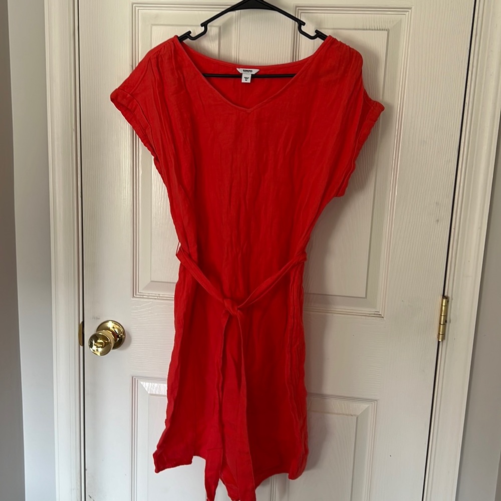 Tie Detailed Dress